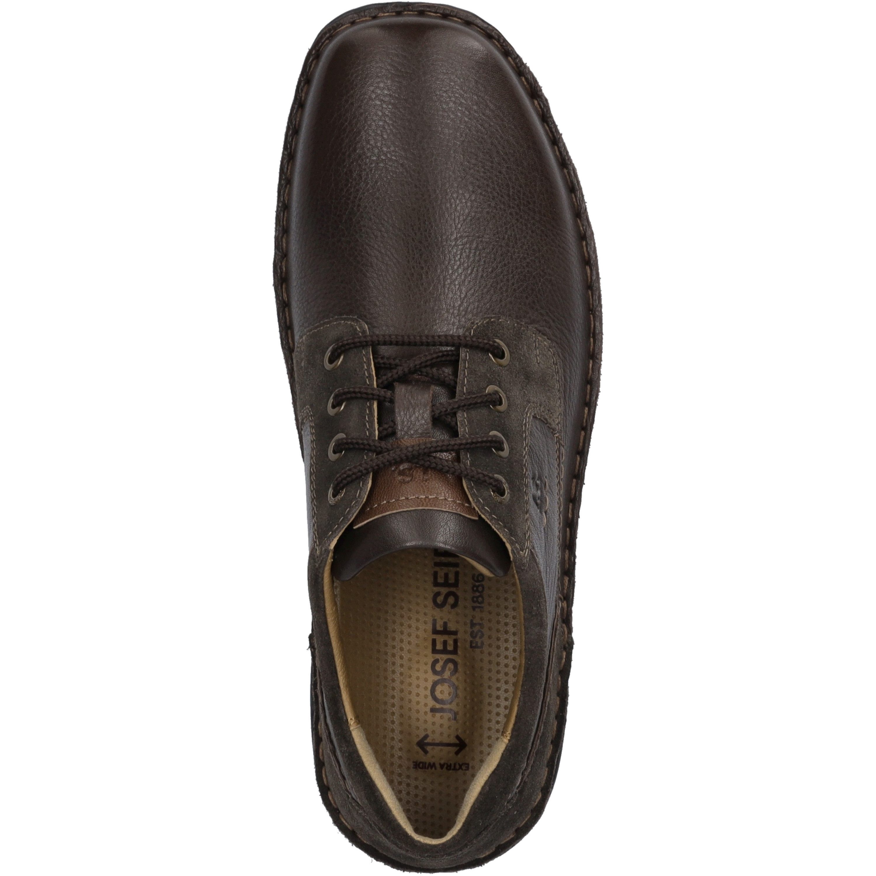 Josef Seibel New Anvers 06, braun Schnürschuh