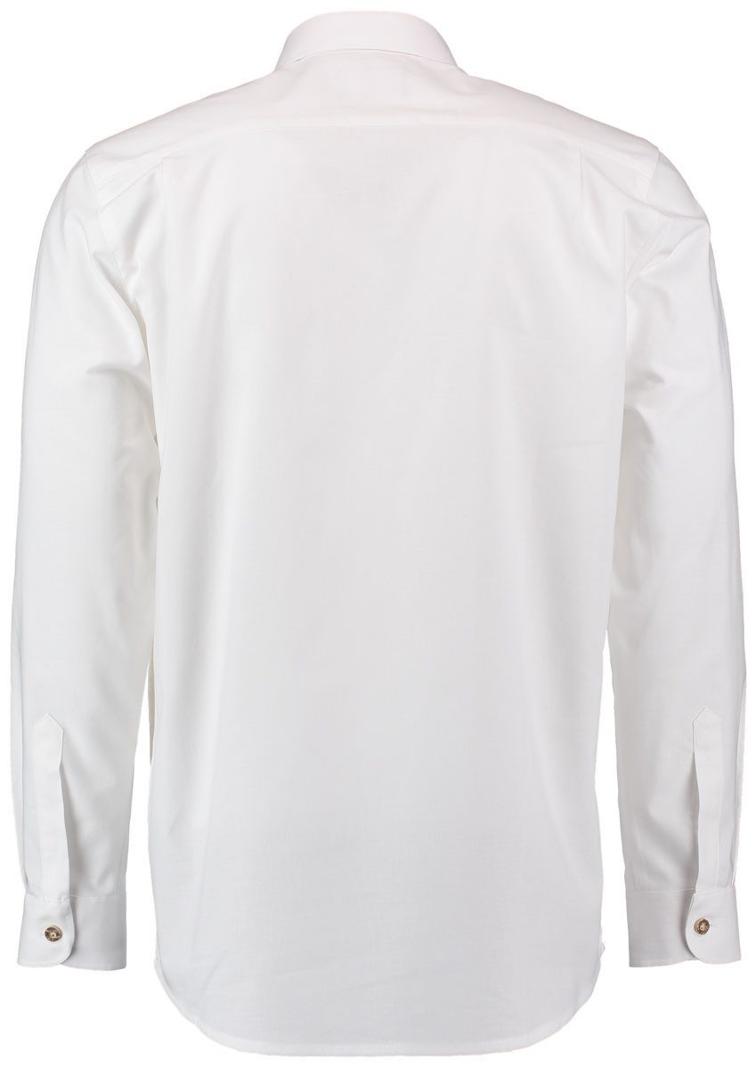 OS Trachten Trachtenhemd Qvova Herren Langarmhemd mit 2x2 Biesen, Schlupffo günstig online kaufen