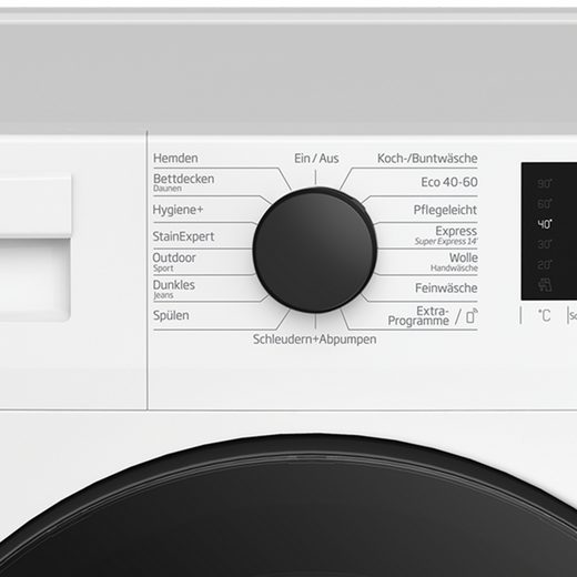 BEKO Waschmaschine WMC101464ST1, 10 kg, 1400 U/min - tolle Funktionen