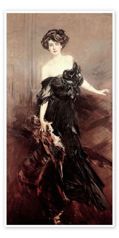 Posterlounge Poster Giovanni Boldini, Mademoiselle de Nemidoff, Malerei