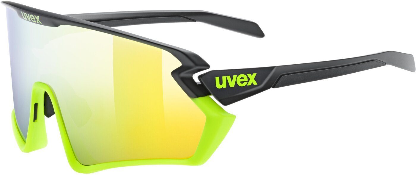 Uvex Sonnenbrille uvex sportstyle 231 2.0 BLACK YELLOW MATT