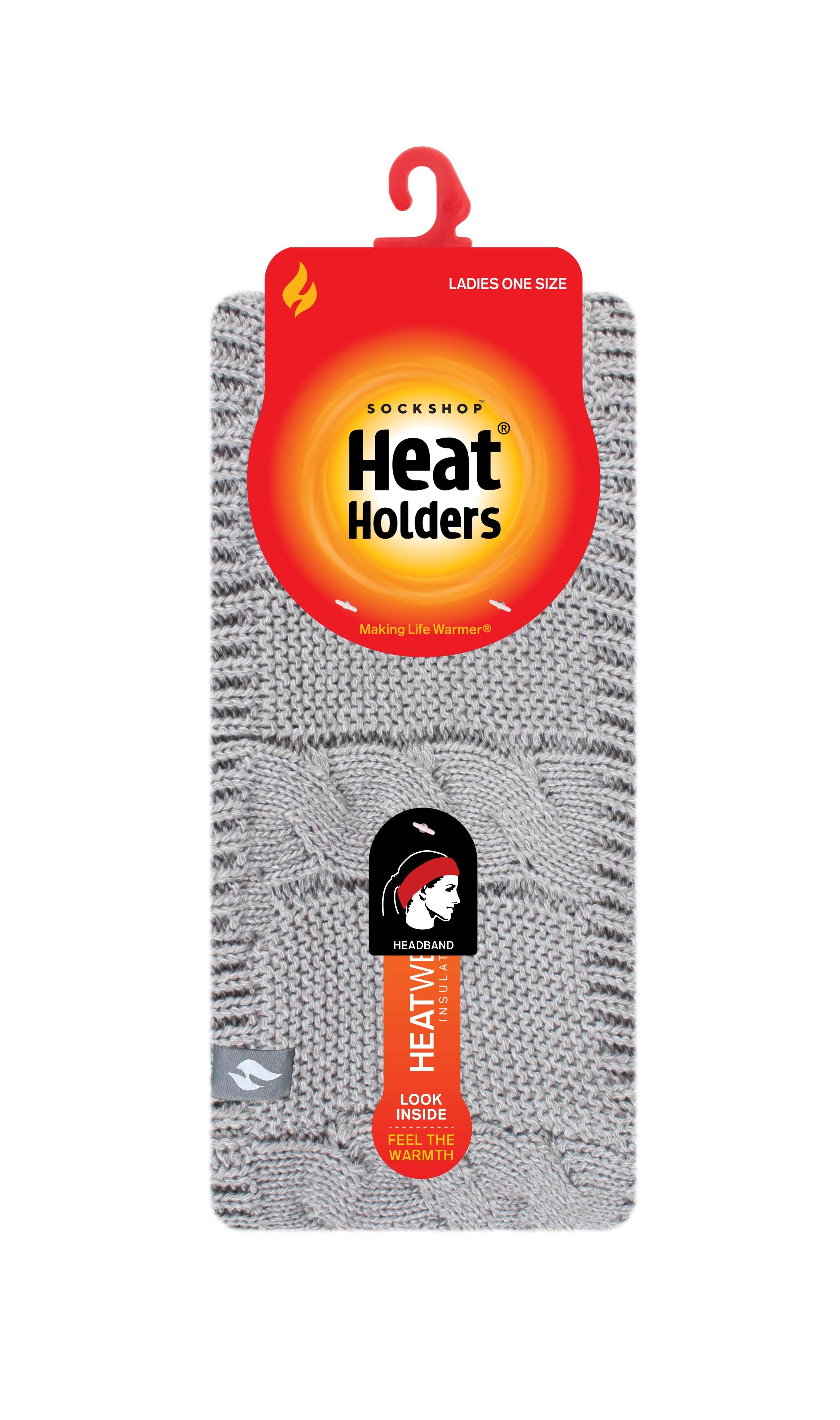 Heat Holders Stirnband Alta Grau Thermo