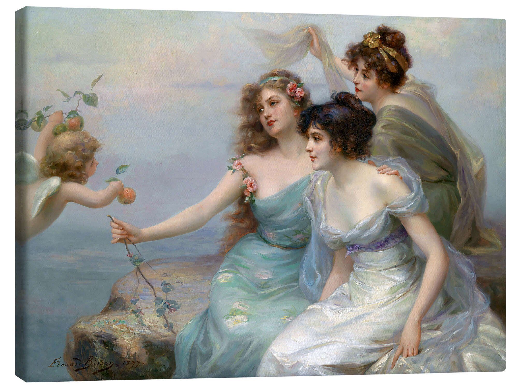 Leinwandbild Edouard Bisson
