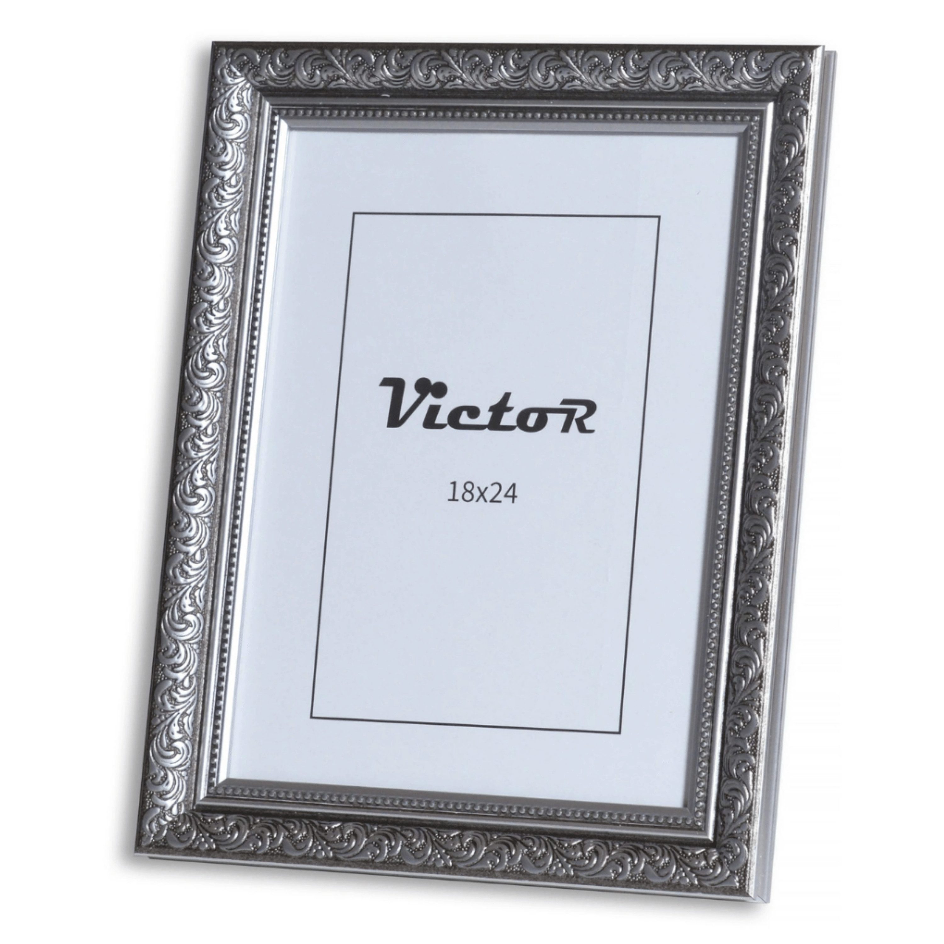 Victor (Zenith) Bilderrahmen Rubens, Bilderrahmen 18x24 cm Schwarz Silber, günstig online kaufen