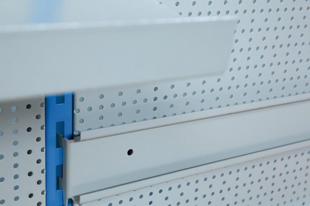 Unior Fahrradwerkzeugset Unior Trägerschiene für Sichtlagerkisten 990HPB