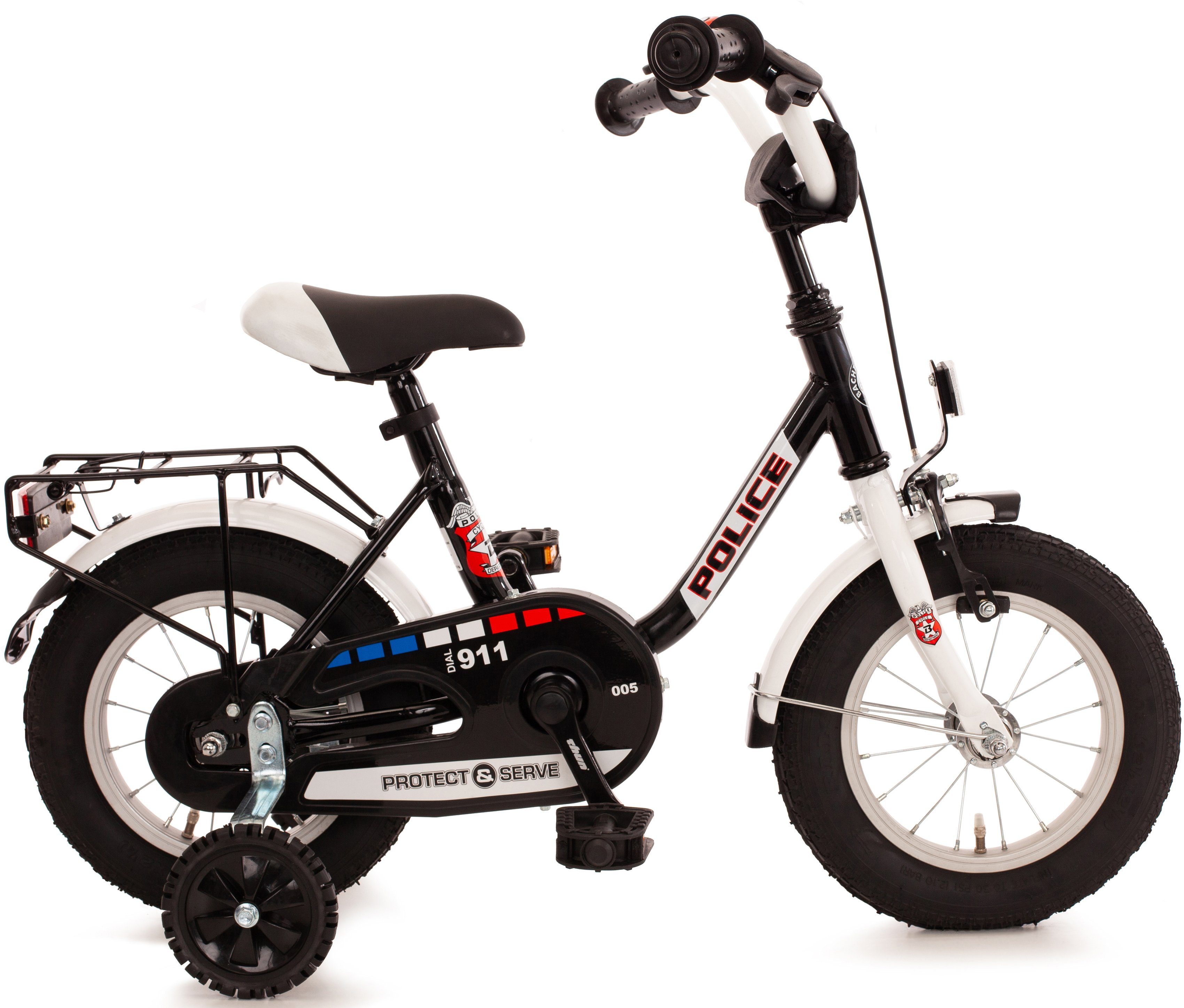 Bachtenkirch Kinderfahrrad Police, 1 Gang
