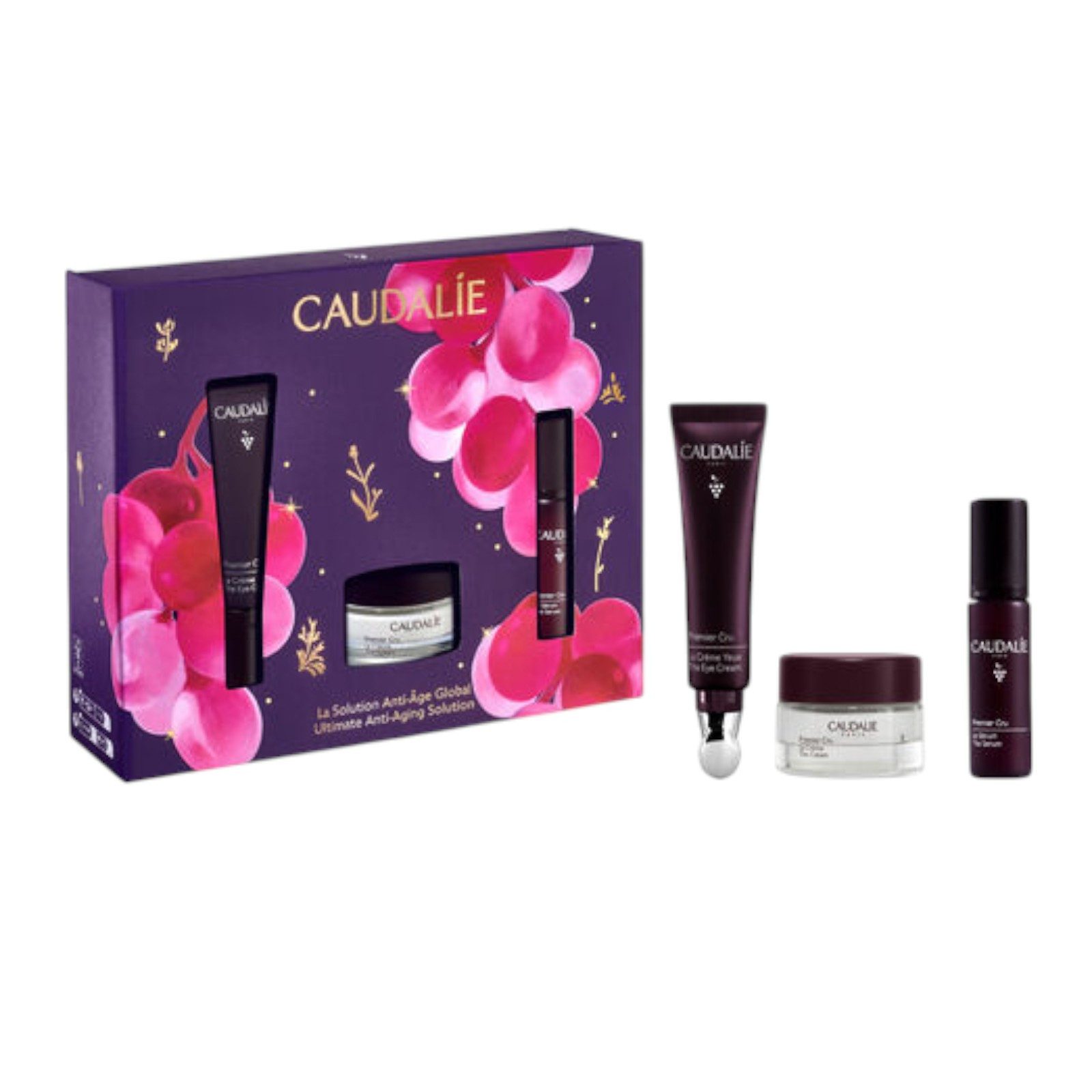 Caudalie Gesichtspflege-Set Caudalie – The Ultimate Anti-Ageing Solution, 3-tlg.