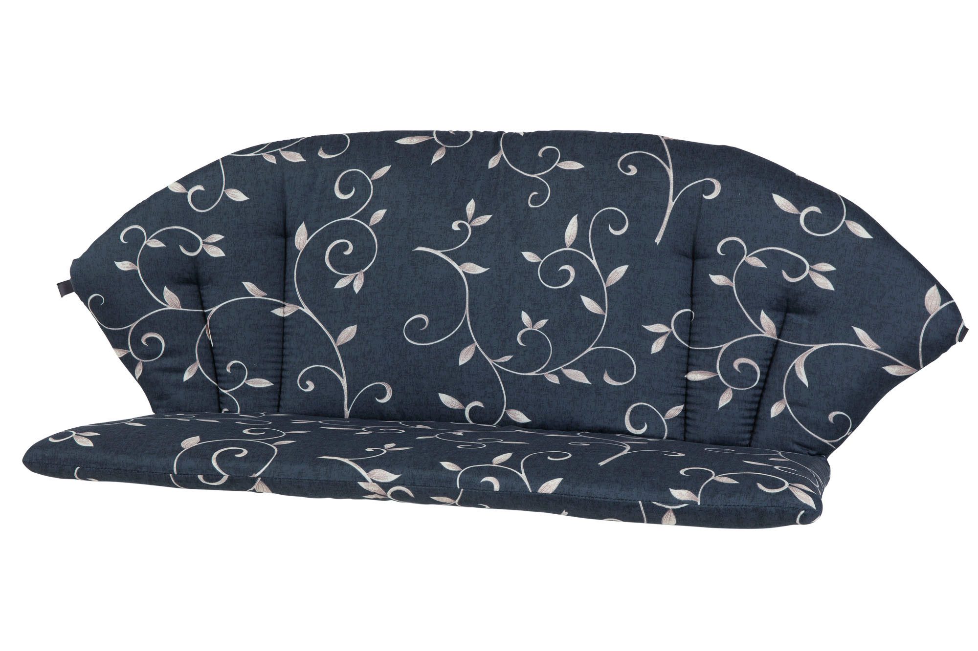 KETTtex Bankauflage für Royal Garden MWH Bank Elegance 2223 anthrazit Ranke KETTtex, (1 St), Klettband