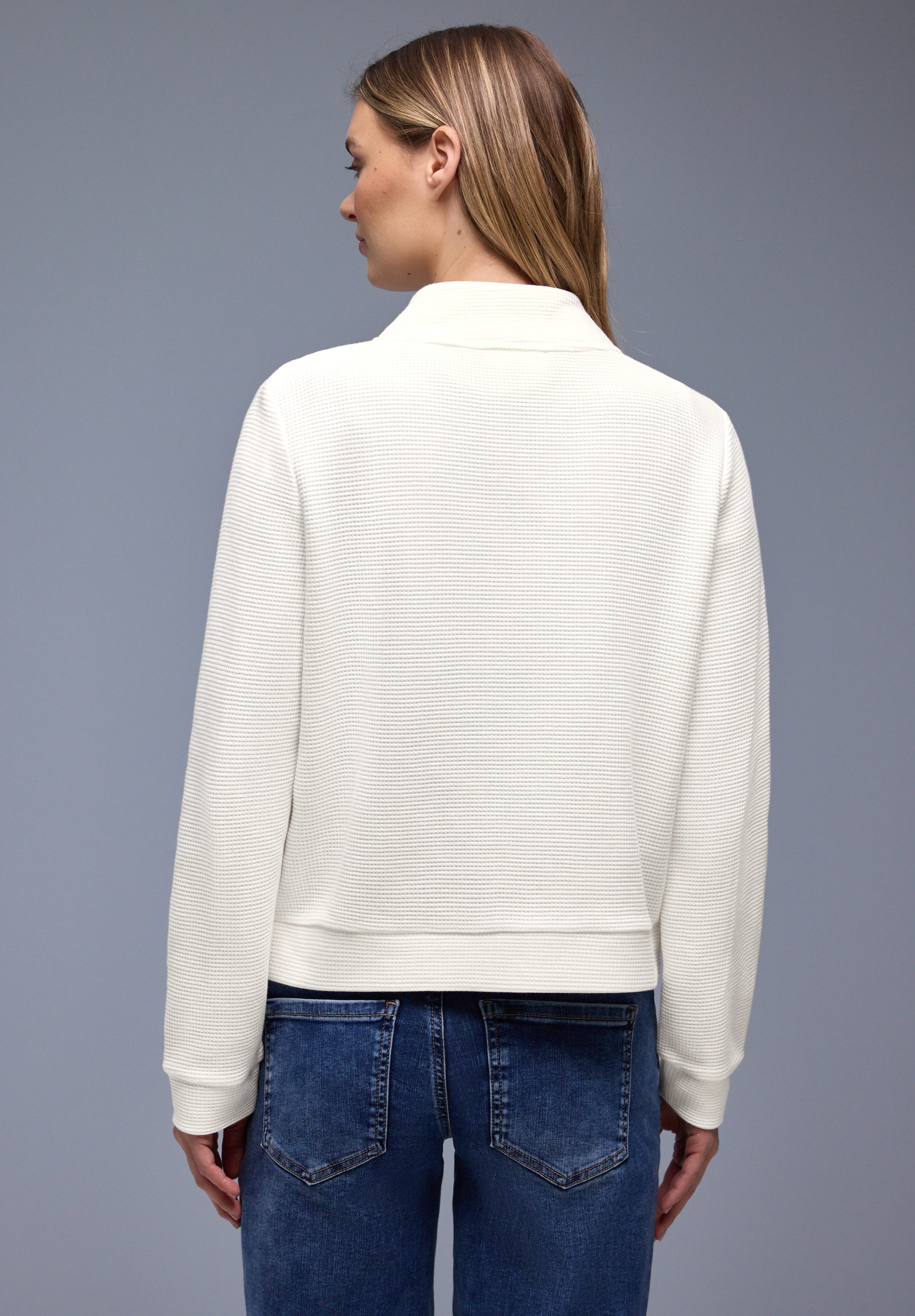 STREET ONE Sweatjacke mit Taschen günstig online kaufen