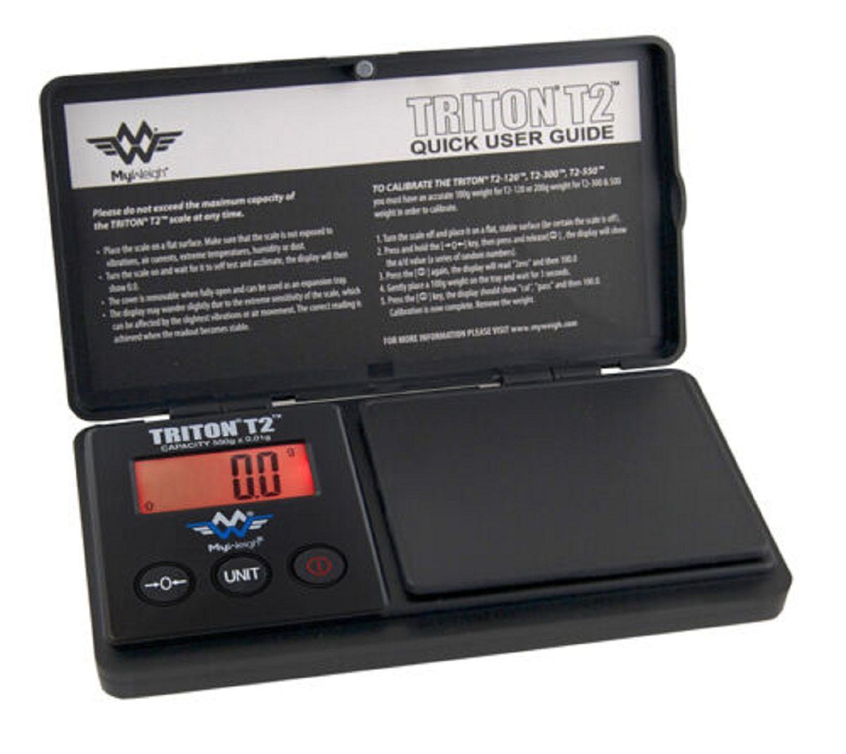 Kleine MyWeigh / 550g LCD Triton Feinwaage Feinwaage 0,1g, Display