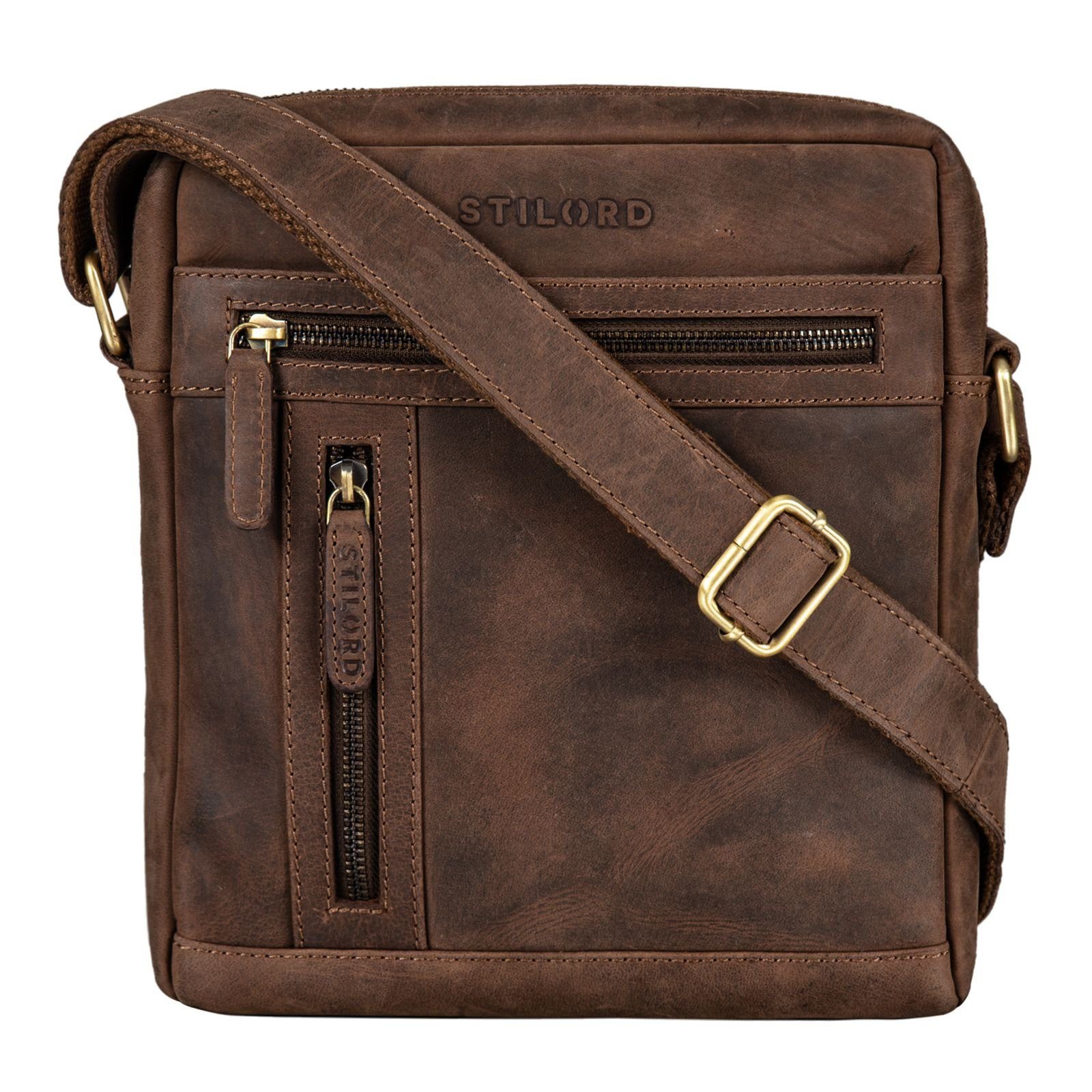 STILORD Schultertasche "Vince" Echtleder Umhängetasche Herren günstig online kaufen