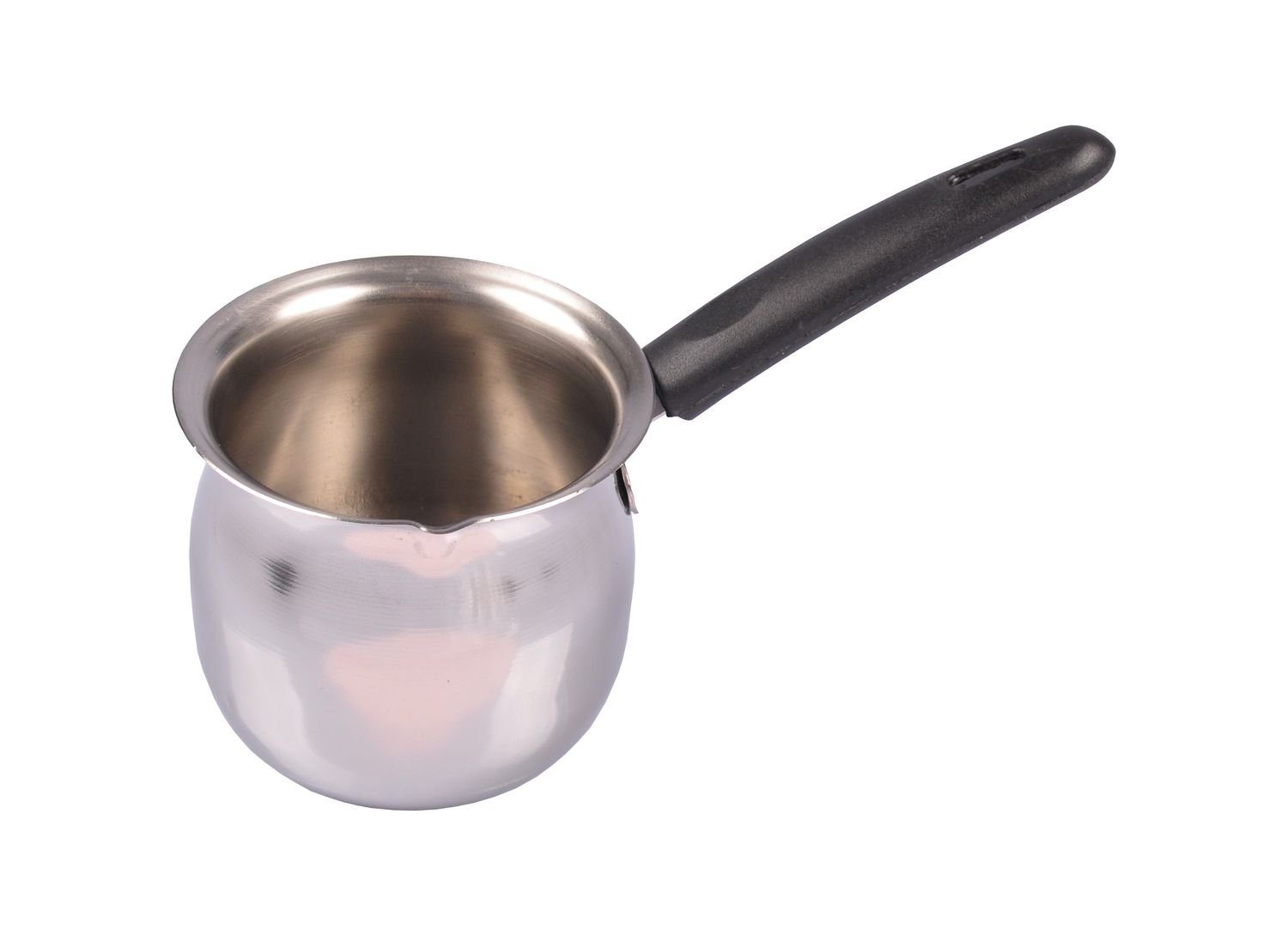 BURI Sahnekännchen Edelstahl Kännchen 450ml Milchaufschäumbecher Milchkanne Milchtopf Sch, 450 l