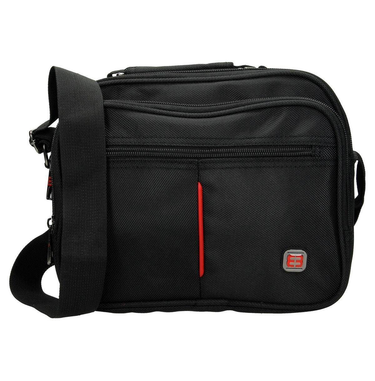 Enrico Benetti Umhängetasche Herrentasche querformat mit Vortasche