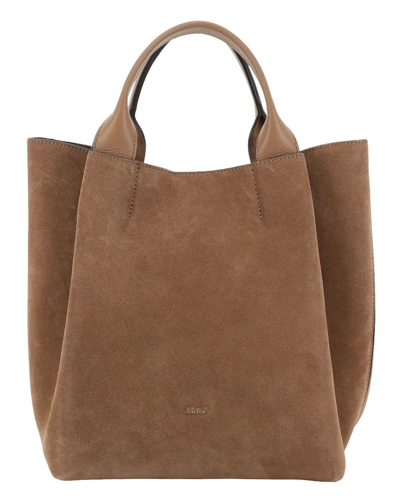 Abro Schultertasche Essential Shopper (Set, 2-tlg), aus echtem Leder günstig online kaufen