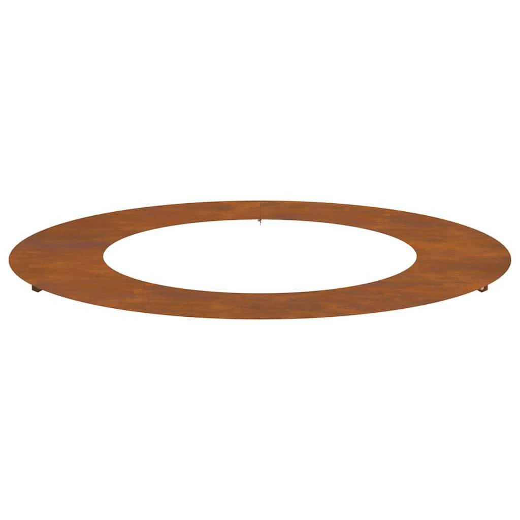 vidaXL Blumentopf Flacher Baumring Braun Ø50 günstig online kaufen
