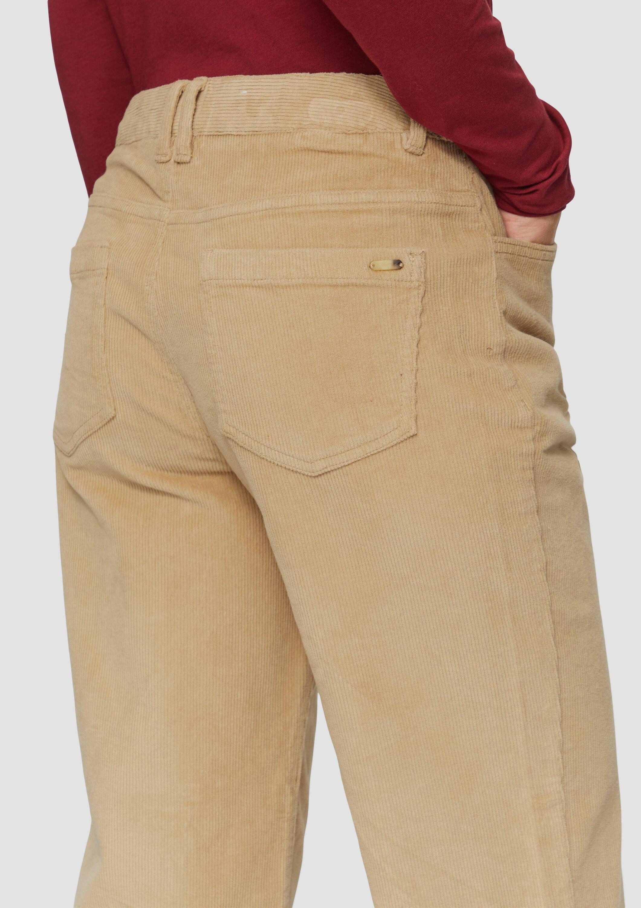 s.Oliver Culotte Hose Elastische Culotte aus Cord