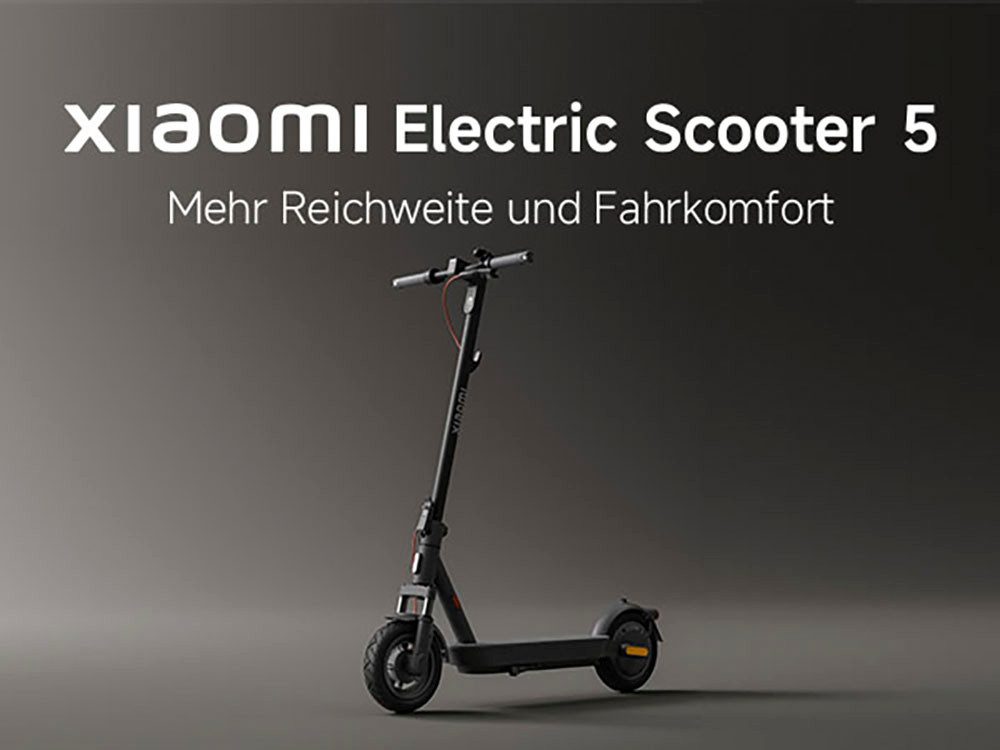 Xiaomi E-Scooter Electric Scooter 5, 350 W, 20 km/h, Electric Scooter, mit Straßenzulassung, bis zu 60 km Reichweite