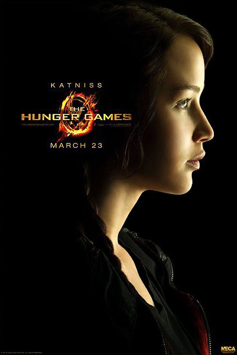 NECA Poster Die Tribute von Panem Poster Katniss 68,5 x 101,5 cm
