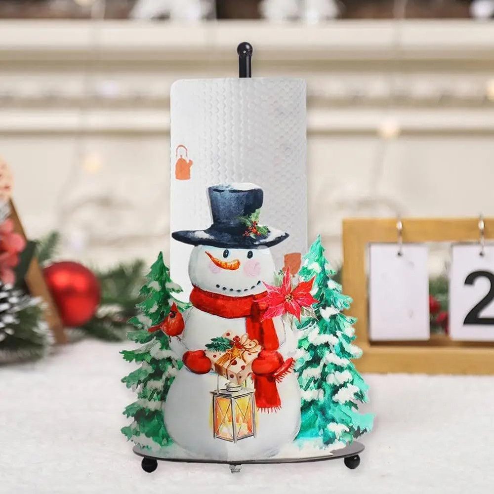 Coonoor Küchenrollenhalter Zwerg Papierhandtuchhalter,Weihnachts-Küchentisc günstig online kaufen