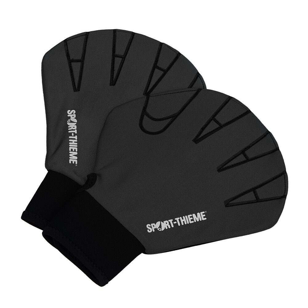 Sport-Thieme Schwimmhilfe Aqua-Fitness-Handschuhe, Durch Klettverschluss am Handgelenk individuell einstellbar