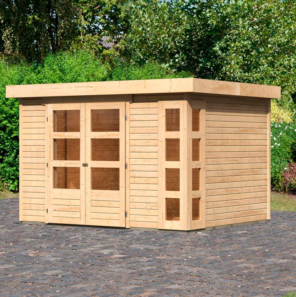 Karibu Gartenhaus Nordsee 5, BxT: 329x262 cm