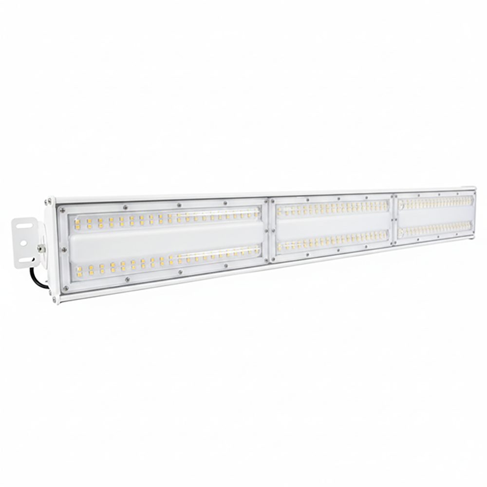 LUXULA LED Flutlichtstrahler Linear Hallenleuchte, LED fest integriert, 5000K Neutralweiß, HighBay 200W 24000lm LUMILEDS Hallenstrahler IP65