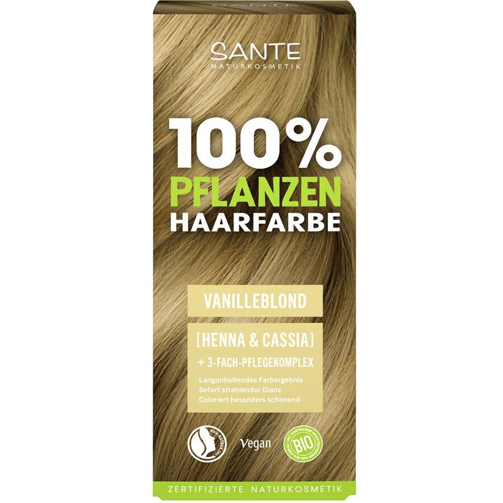 SANTE Haarfarbe Pflanzen VANILLEBLOND, Blond, 100 g