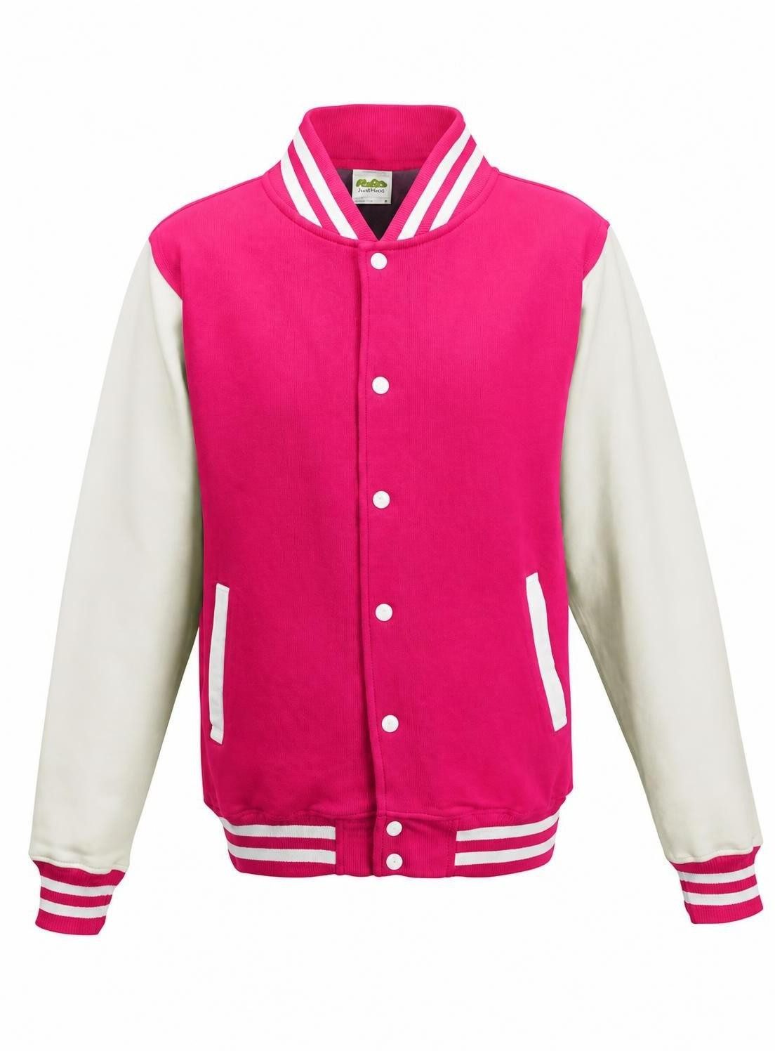 Just Hoods Sweatjacke Varsity Jacket / College Jacke