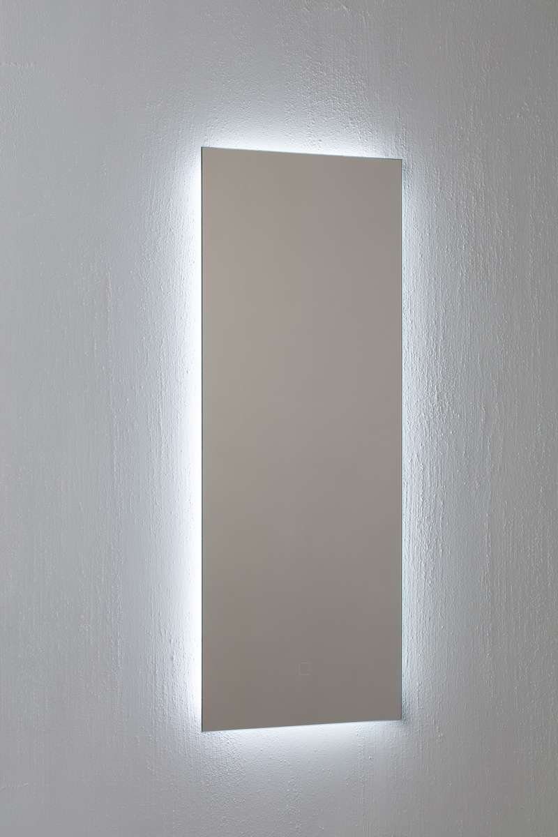 welltime Spiegel Mini, Badmöbel, Waschtischunterschrank inkl. Waschbecken, mit Ambiente LED Licht, Breite 36 cm, FSC®-zertifiziert