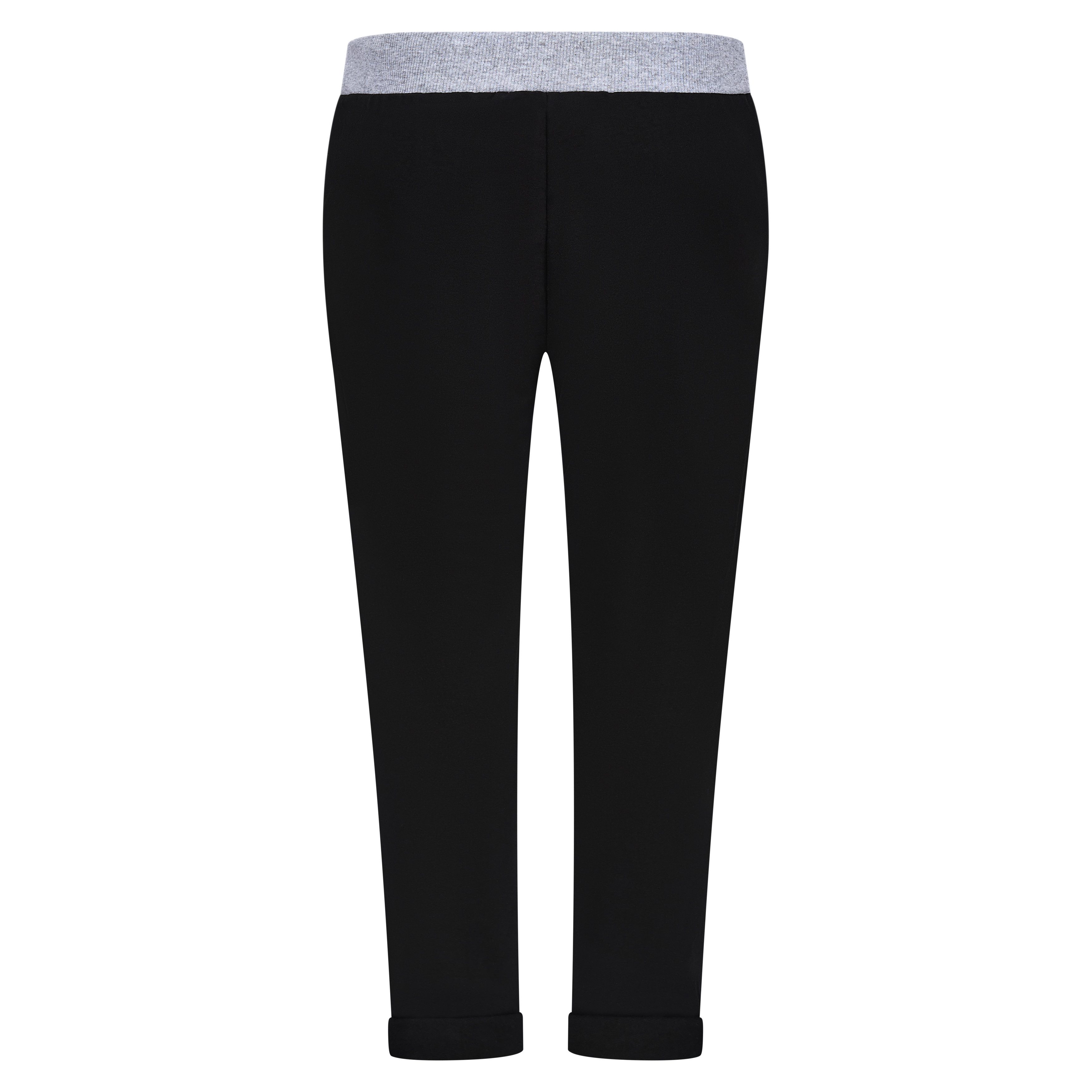 Mississhop Jogginghose Damen Hose Blumen Jogginghose Baumwolle gemustert Gr. S/M 287