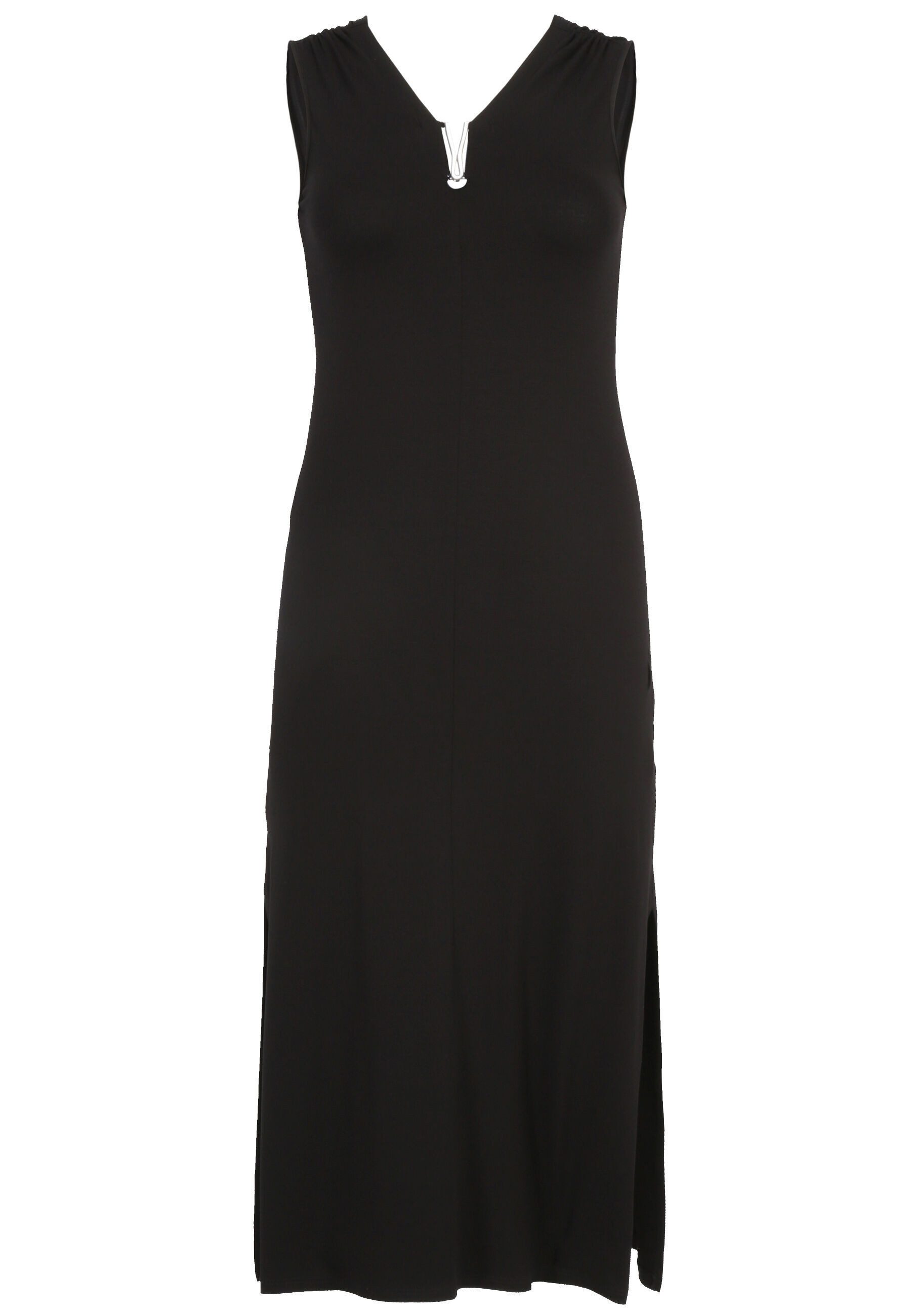 Doris Streich A-Linien-Kleid (1-tlg) mit Schmuckdetail