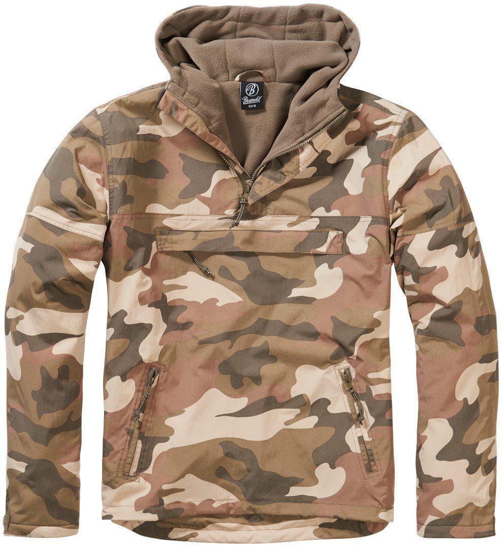 Brandit Outdoorjacke Windbreaker Jacke Atmungsaktiv wasserabweisend
