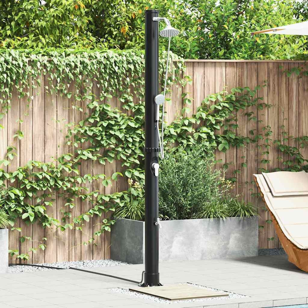 vidaXL Gartendusche 217 cm Outdoor-Dusche mit Handbrause 217 cm 20 L