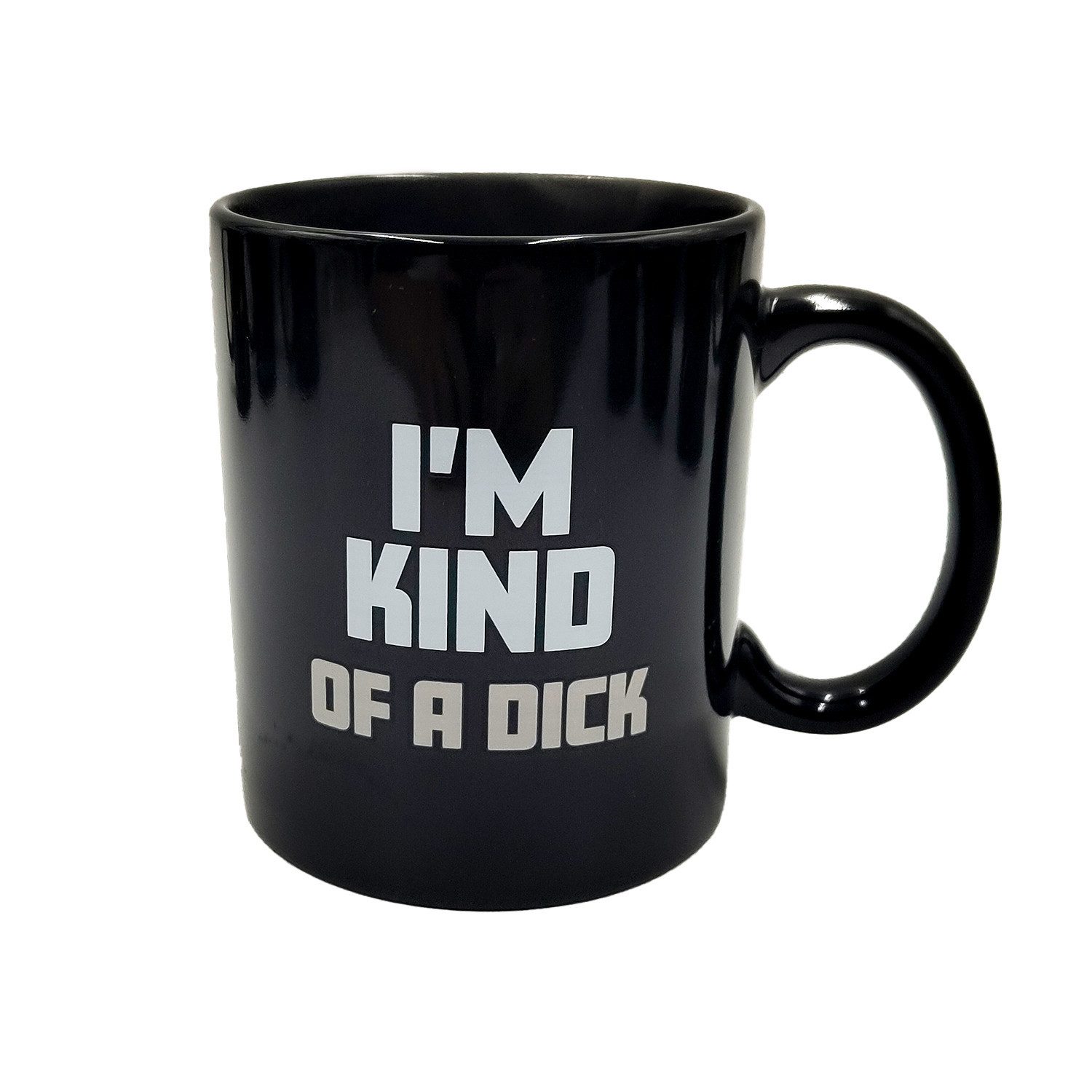 Mad Monkey Tasse Mad Monkey - Tasse "Kind of a Dick" - mit Farbwechsel