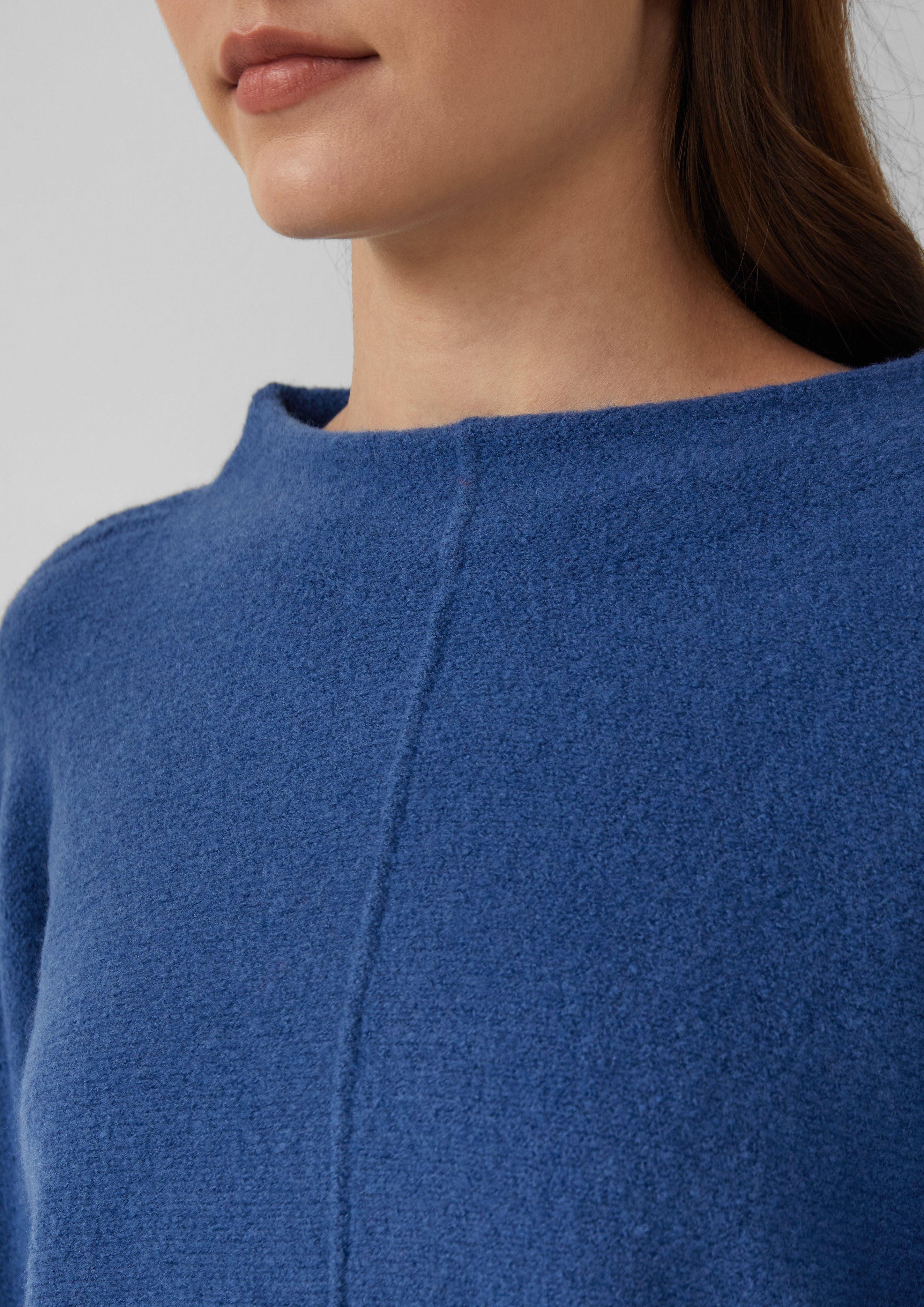 s.Oliver Strickpullover Strickpullover mit Stehkragen und günstig online kaufen