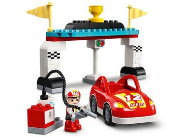 LEGO® Konstruktionsspielsteine LEGO® DUPLO® - Rennwagen, (Set, 44 St)