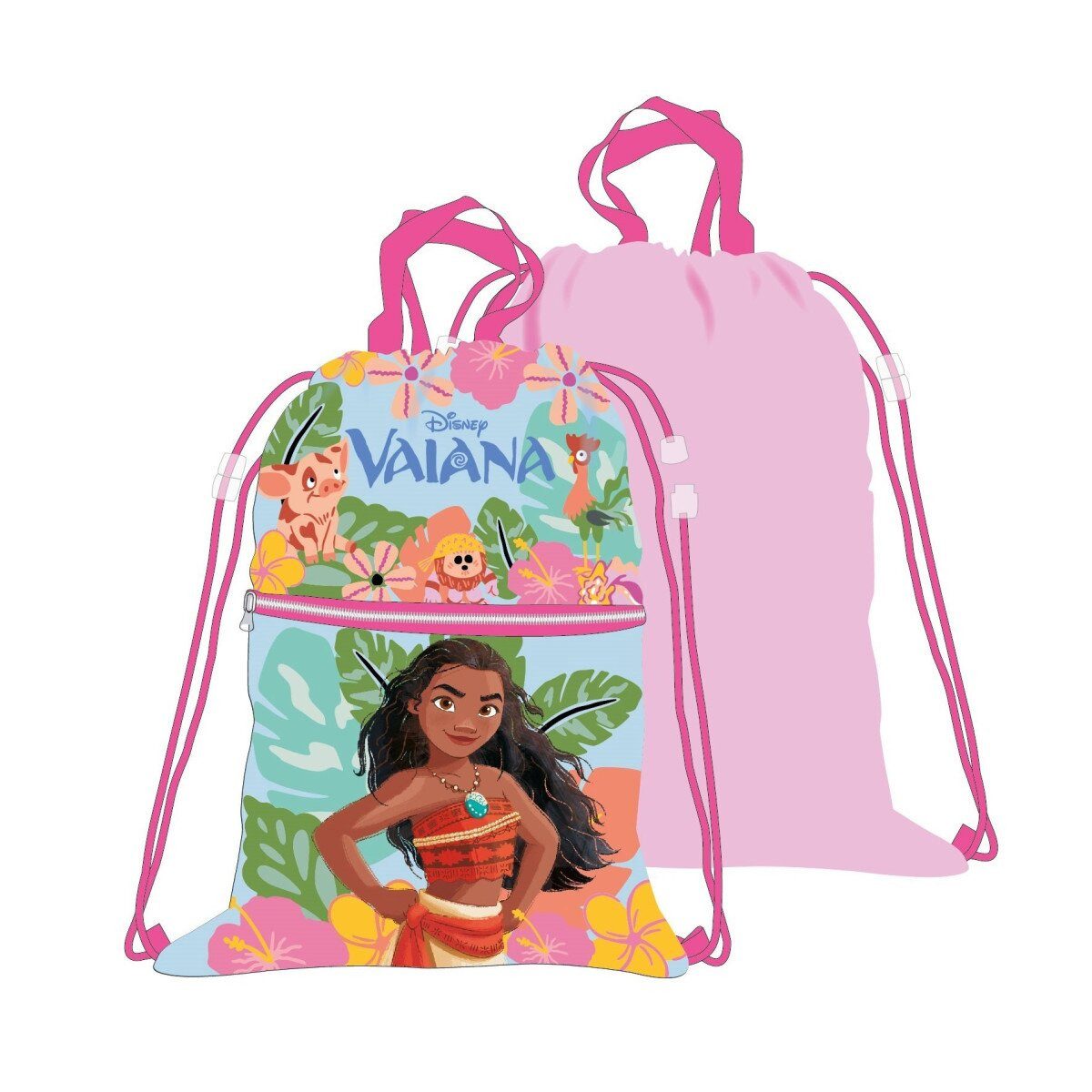 Disney Turnbeutel Vaiana Turnbeutel 45cm – Voyage Vibes Sporttasche Disney (1-tlg)