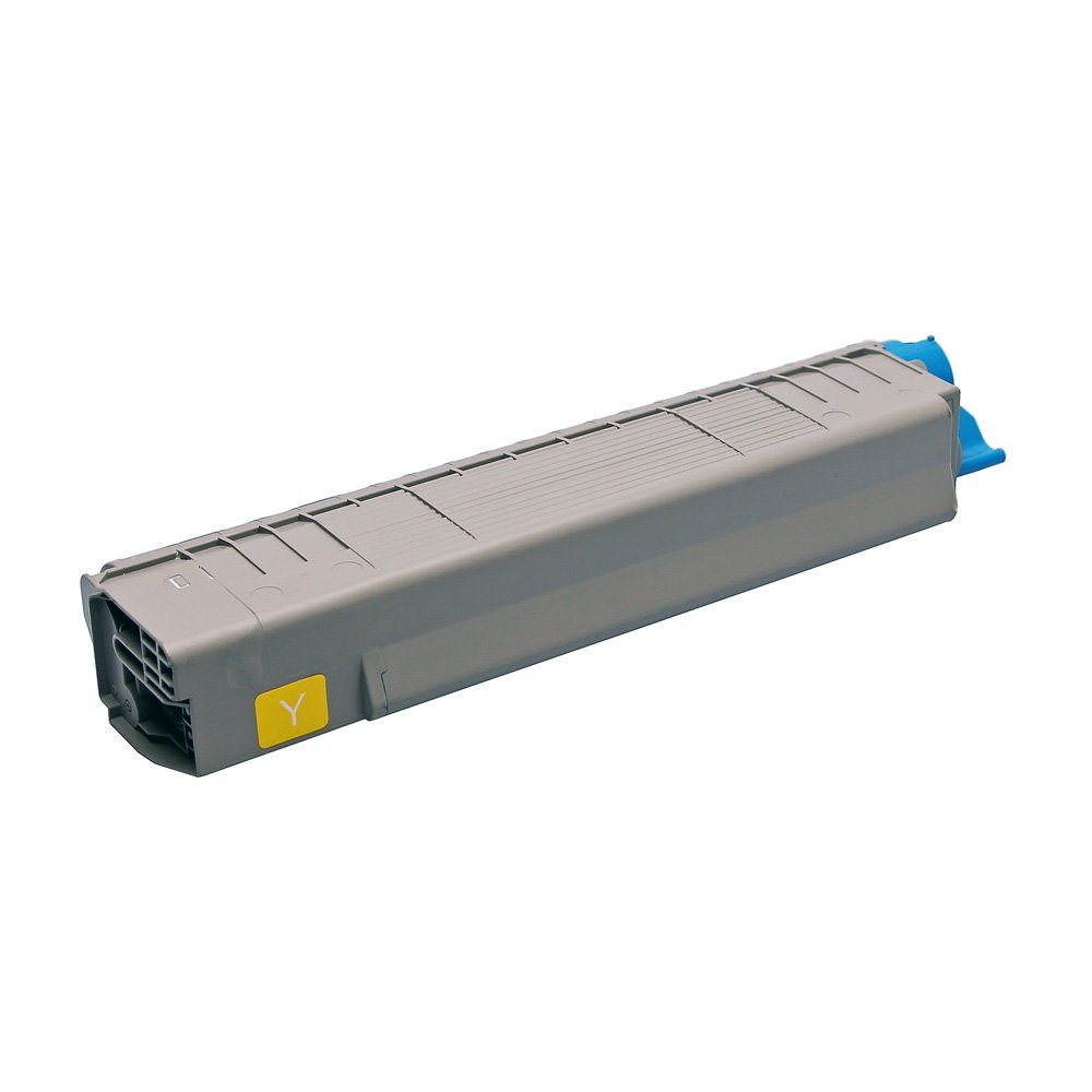 ABC Tonerkartusche, 43487709 Toner Gelb C8600 C8600DN für Kompatibler Series Oki C8600N