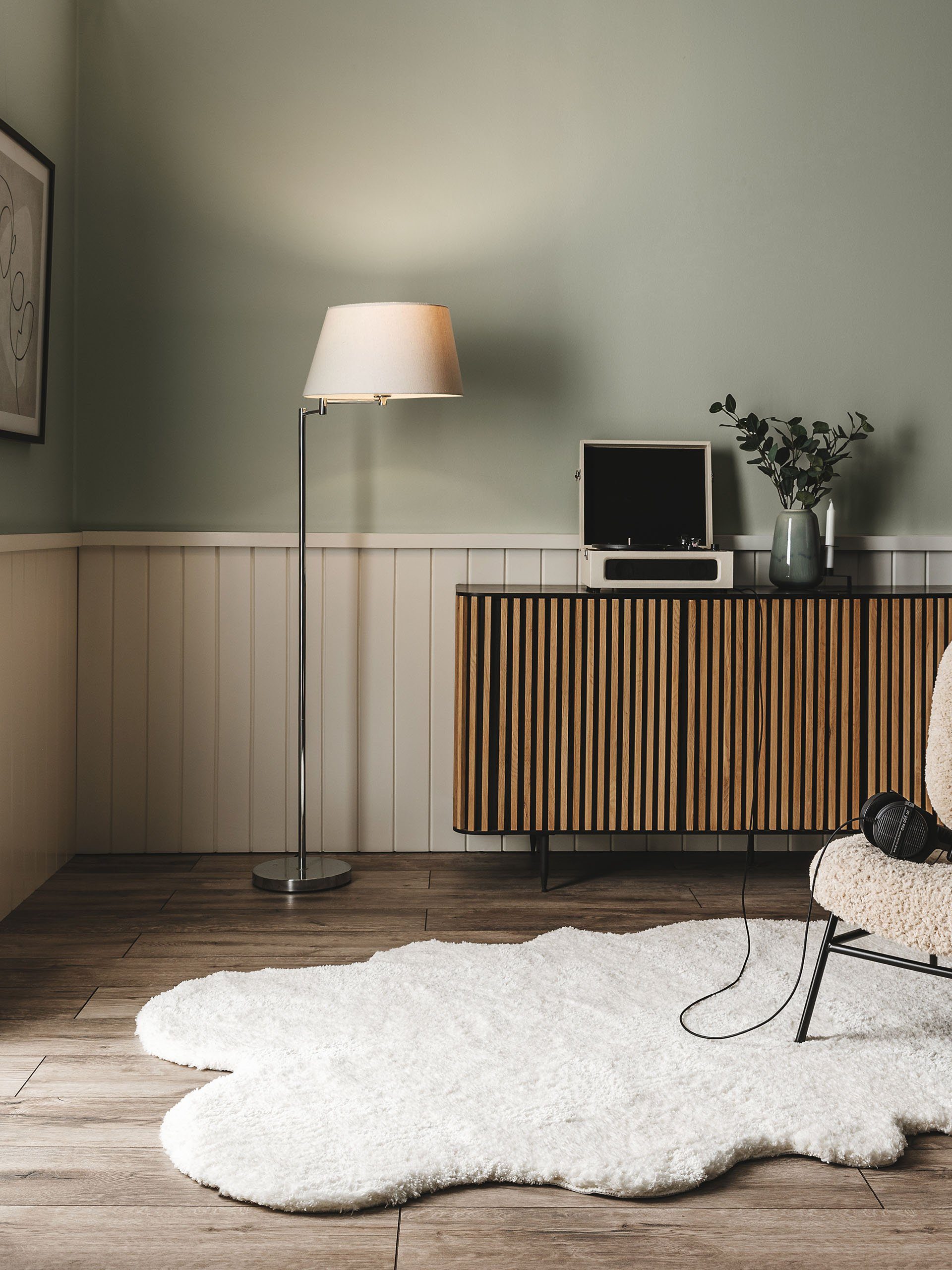 benuta Hochflor-Teppich Cloudy, rechteckig, Höhe: 31 günstig online kaufen