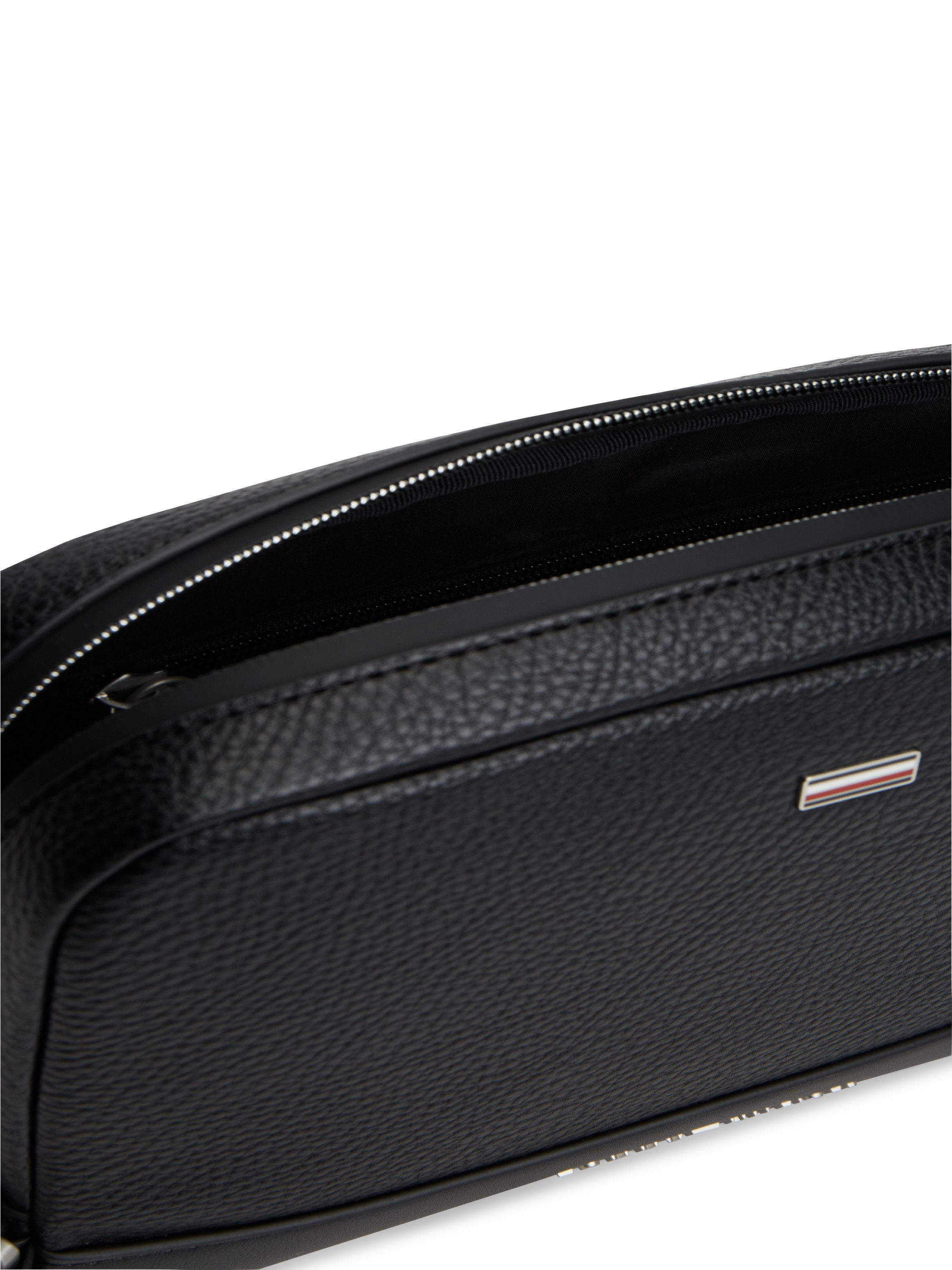 Tommy Hilfiger Kulturbeutel TH CENTRAL POUCH, Unisex Waschbeutel, Kulturtasche mit Logoschriftzug
