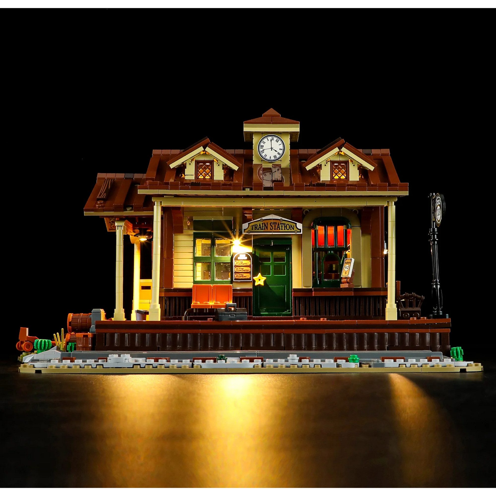 Lumibricks Lumibricks Westbahnhof, Konstruktionsspielzeug Spielbausteine günstig online kaufen