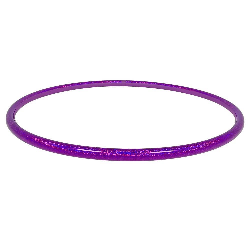 Hoopomania Hula-Hoop-Reifen Mini Ø50cm, Hula Hoop, Farben, Violett Lila Glitter