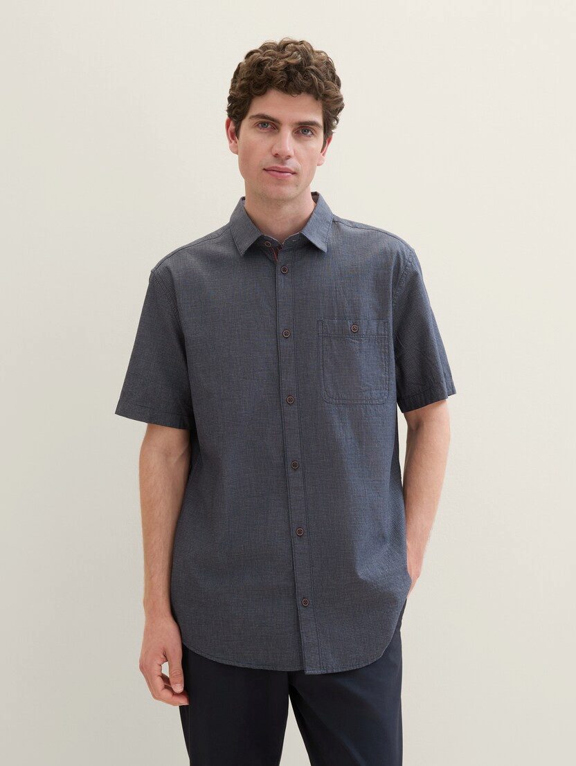 TOM TAILOR Kurzarmhemd 1041374 100% Baumwolle günstig online kaufen