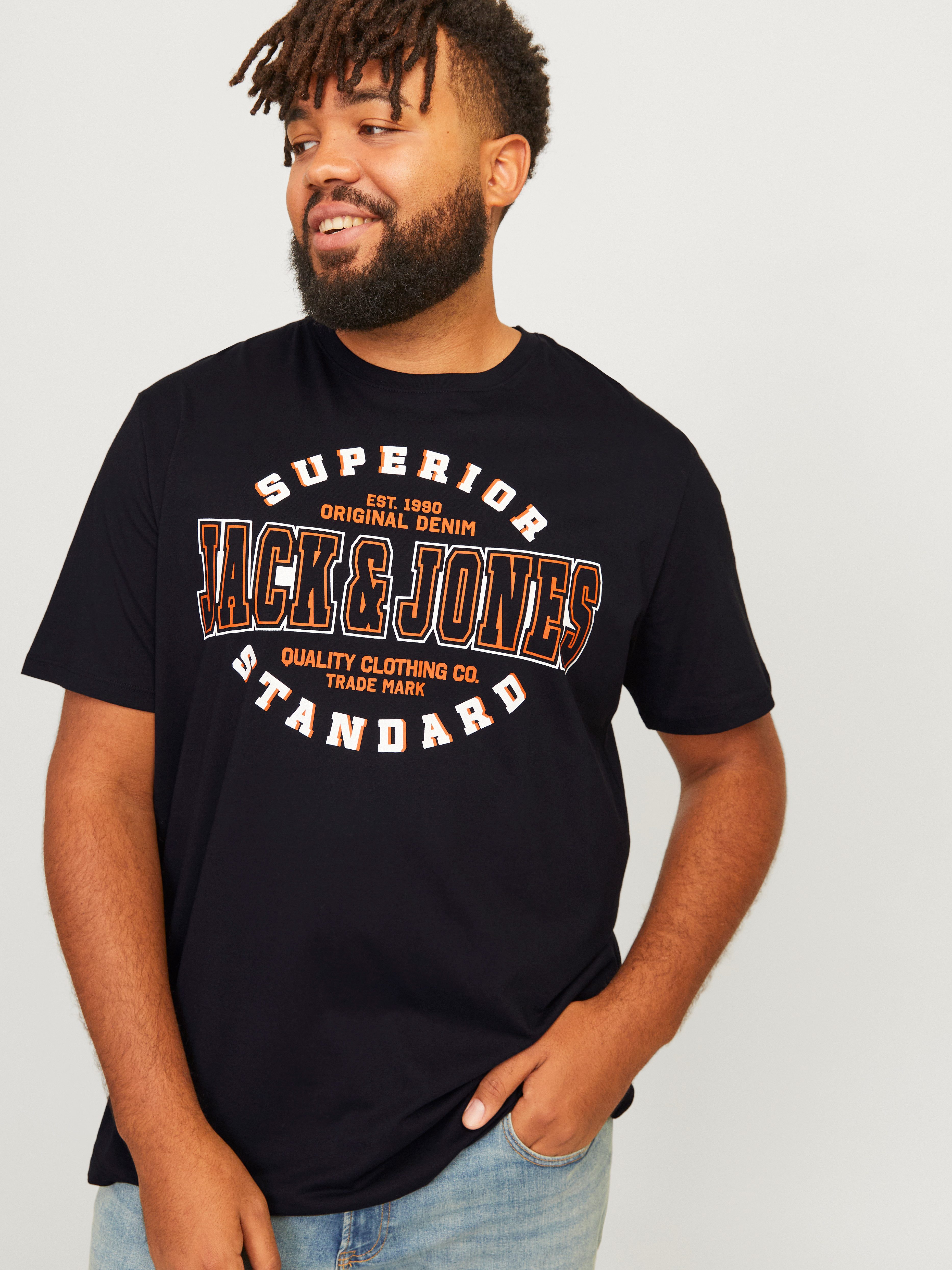 Jack & Jones PlusSize T-Shirt JJELOGO günstig online kaufen