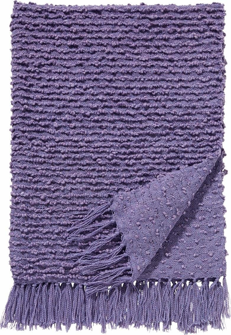 Plaid Luxor, damai, mit Effektgarn, Kuscheldecke. € 64,95