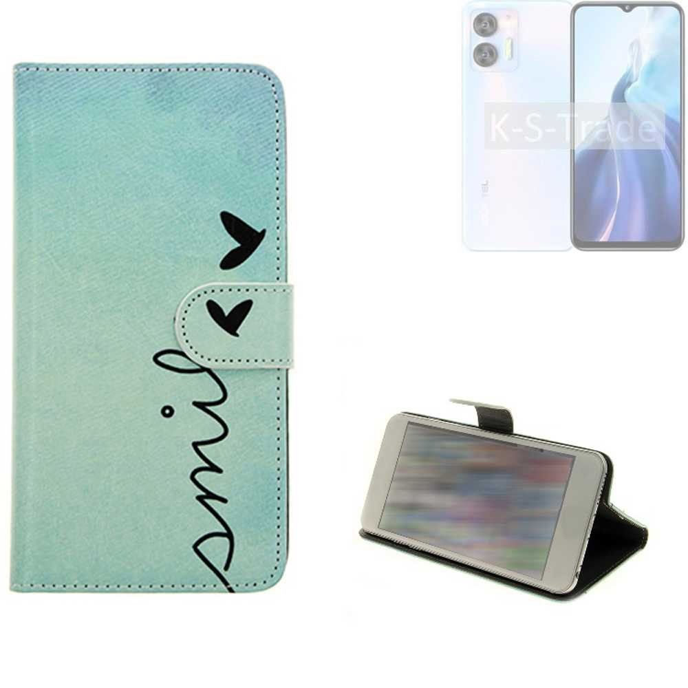 K-S-Trade Handyhülle für Oukitel C36, Schutz Hülle Handy Hülle Hülle Handyhülle cover bookstyle Etui