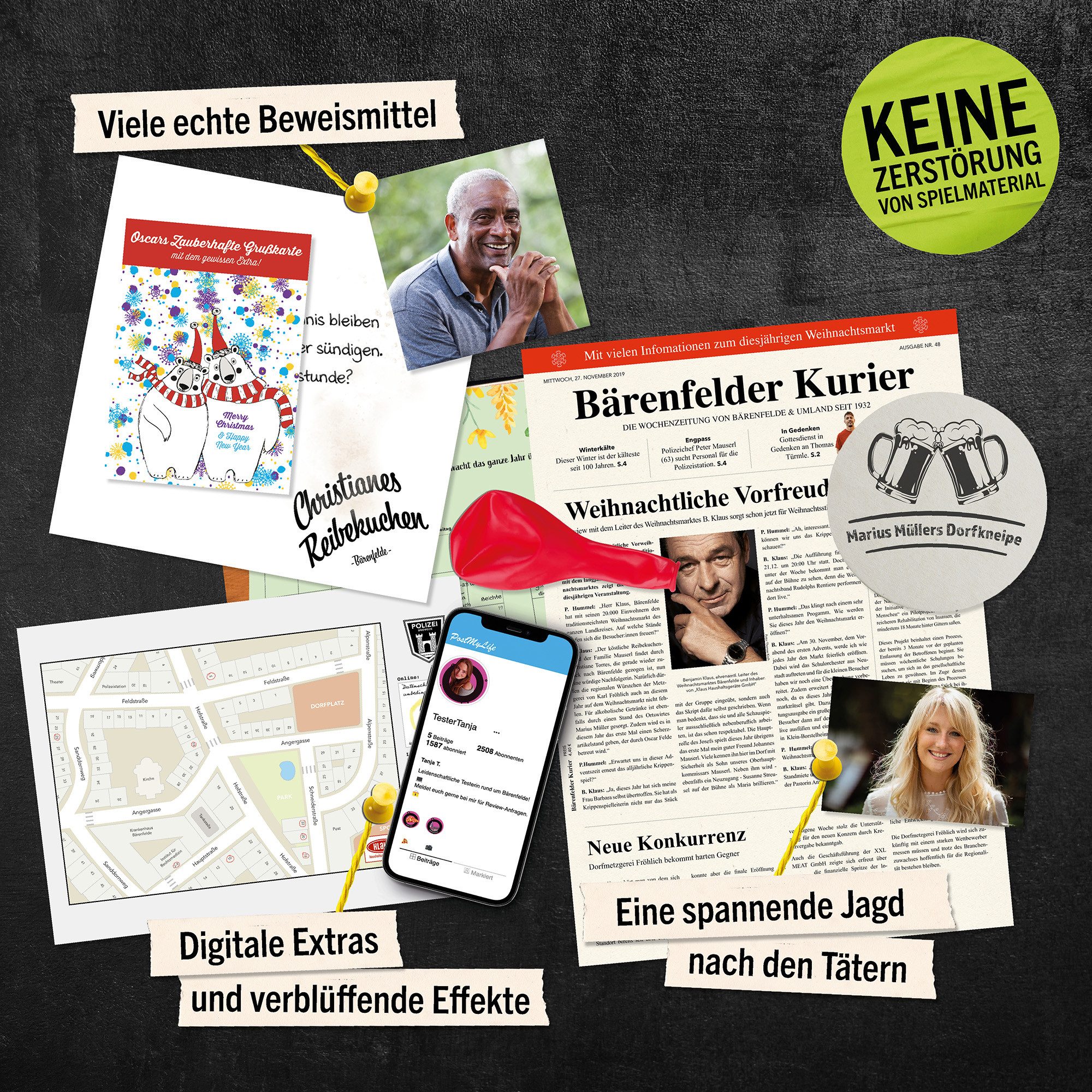 Hidden Games Tatort Spiel Eiskaltes Verbrechen, Der Winterkrimi, Made in Germany