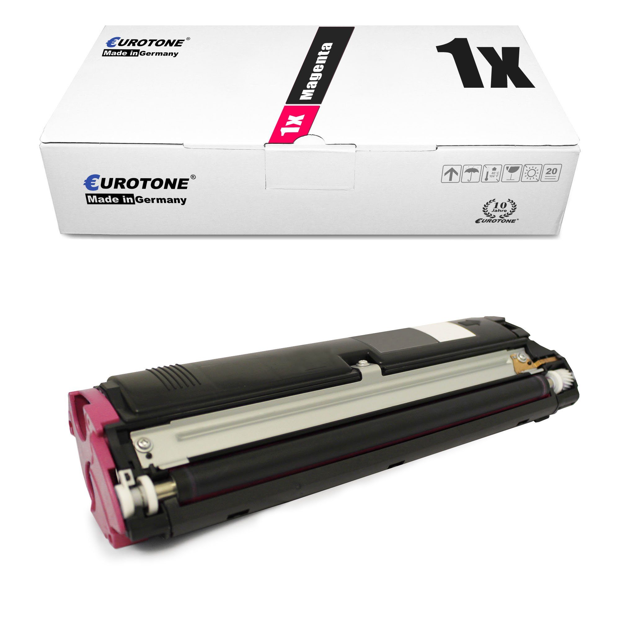 Eurotone Tonerkartusche Toner ersetzt Konica Minolta 2400 Magenta