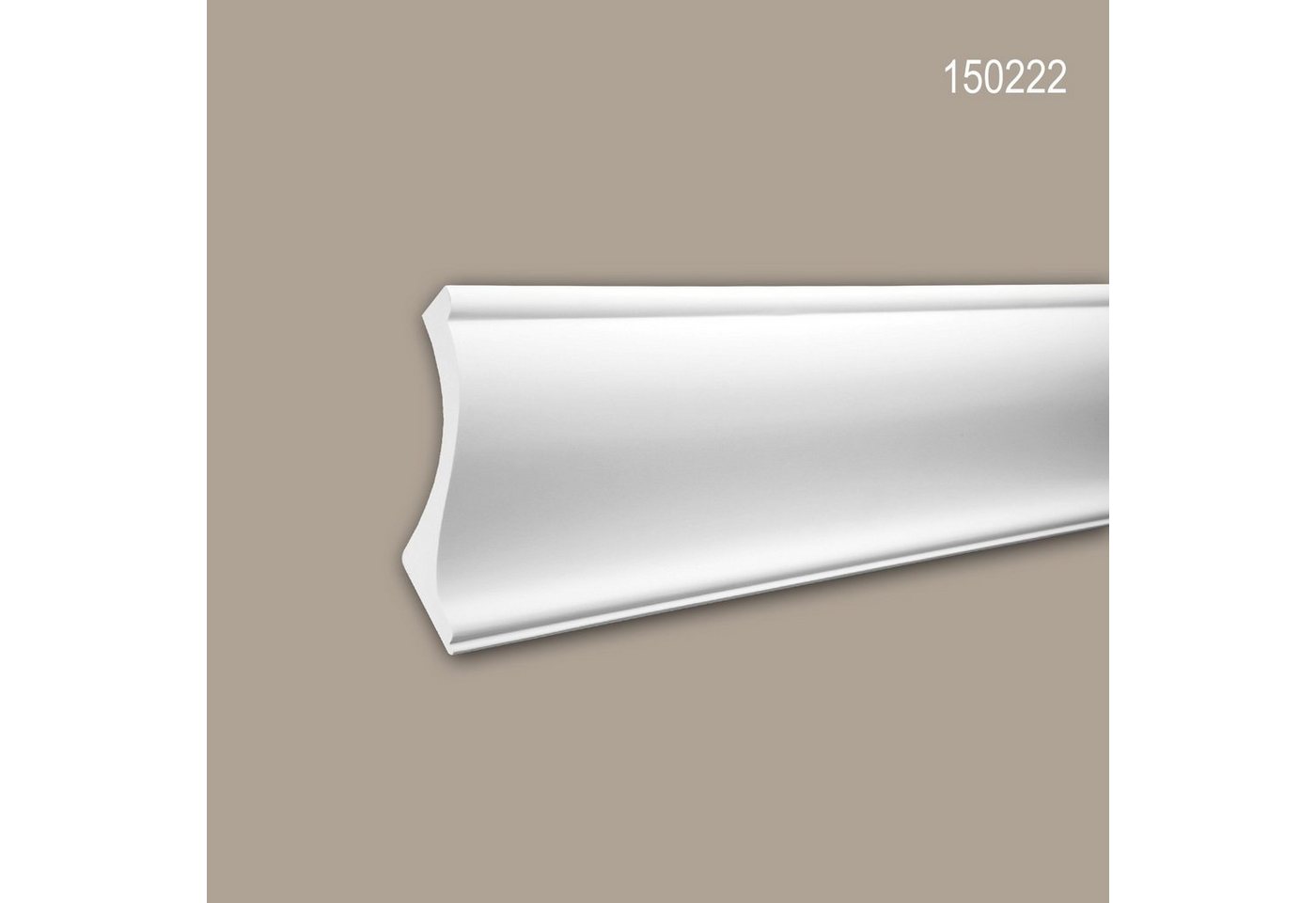 Thumbnail - Profhome Deckenprofil 150222 Eckleisten 1 Karton SET mit 6 Stuckleisten 12 m (1 Karton Leisten-Set, 6-St., Stuckleisten,...