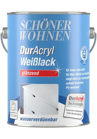 SCHÖNER WOHNEN KOLLEKTION Красивый WOHNEN FARBE Weißlack &...